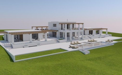 Land in Eugirou, Apollonioi, Griechenland 1