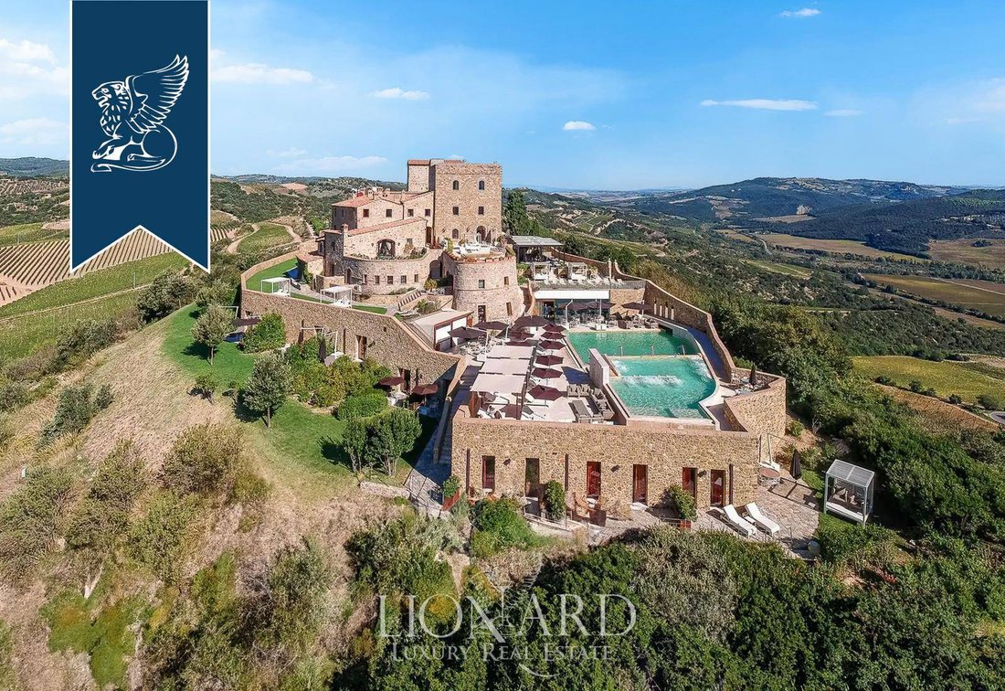 Castle in Montalcino, Tuscany, Italy 2 - 18432951