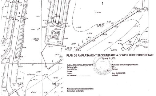 Land in Bucharest, Bukarest, Rumänien 1