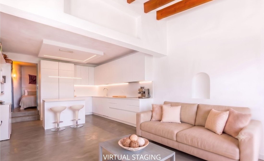 Apartment in Cala Llonga, Ibiza, Santa Eularia des Riu, Balearic Islands 2 - 18434345