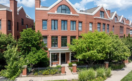 Stadthaus in Glenview, Illinois, Vereinigte Staaten 1