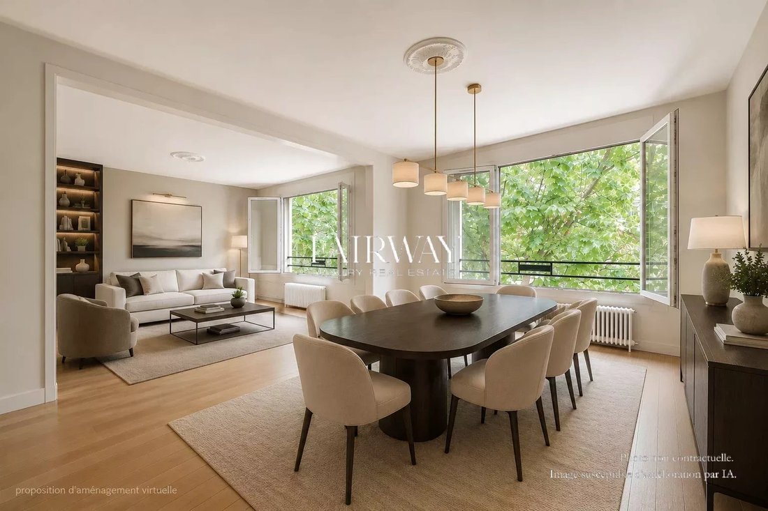 Apartment in Auteuil Nord, Paris 16e Arrondissement, Paris 1 - 18421357