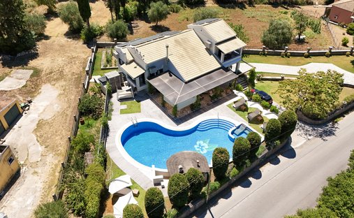Villa in Corfù, Peloponnese, Western Greece and the Ionian, Grecia 1