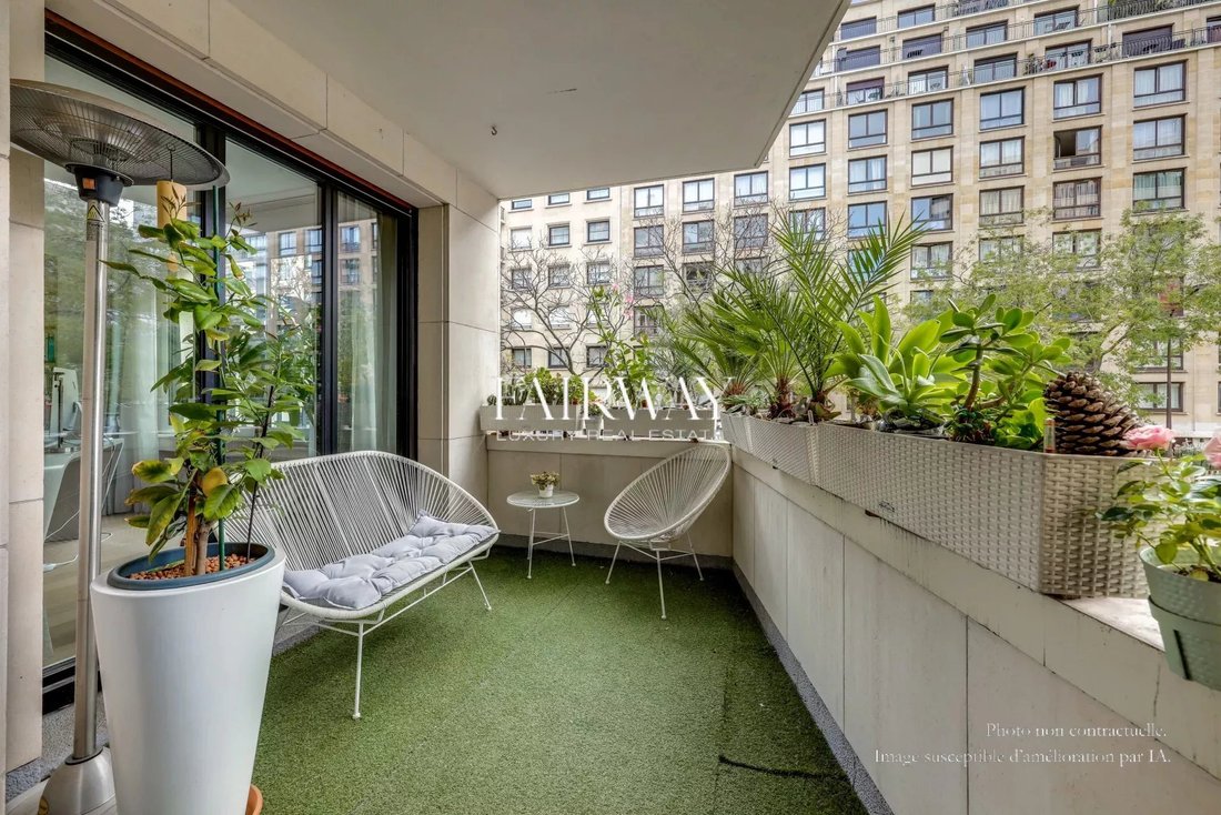 Apartment in Muette Nord, Paris 16e Arrondissement, Paris 3 - 18027261