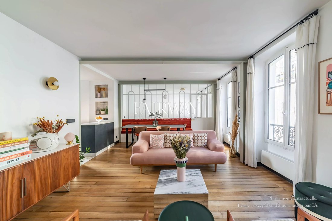 Apartment in Porte Saint Denis-Paradis, Paris 10e Arrondissement, Paris 5 - 18397084
