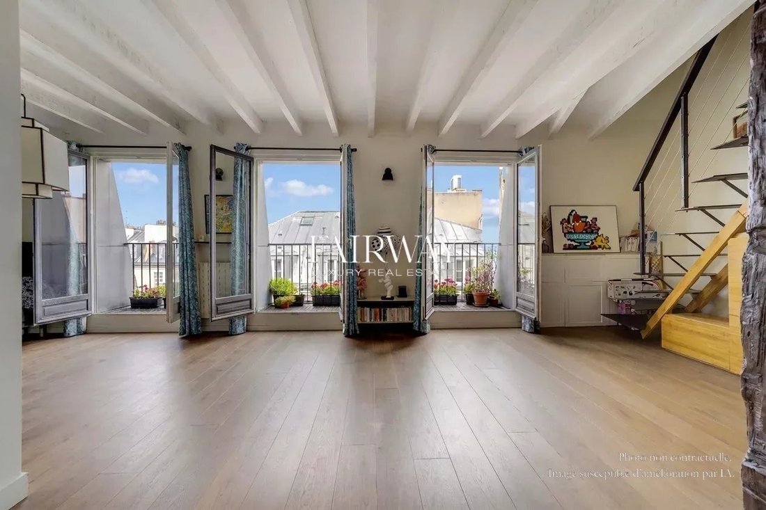 Apartment in Porte Saint Denis-Paradis, Paris 10e Arrondissement, Paris 1 - 18188619