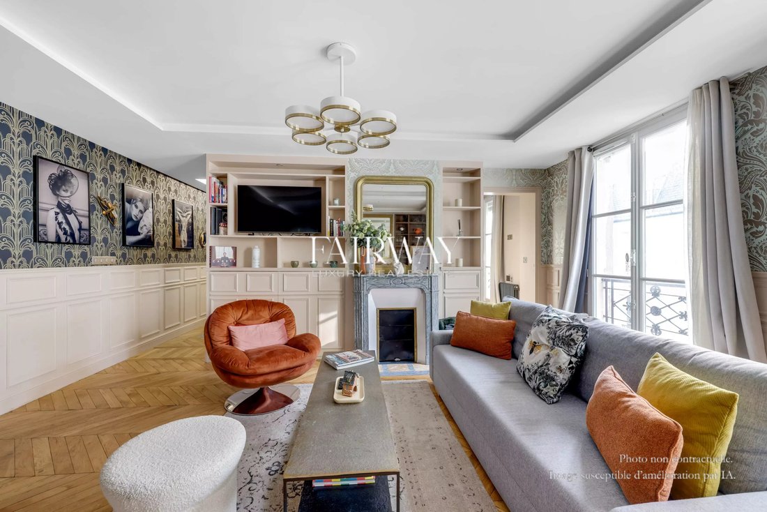 Appartement à Legendre-Lévis, Paris 17e Arrondissement, Paris 3 - 17659142