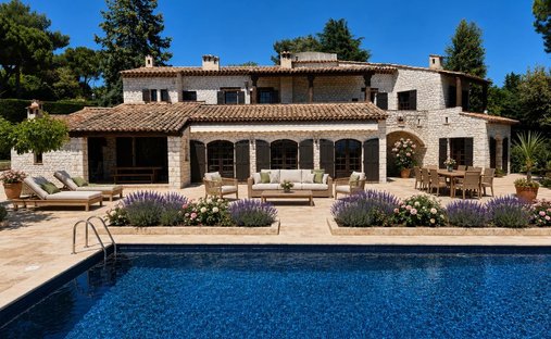 Villa en Saint-Paul-de-Vence, Provenza-Alpes-Costa Azul, Francia 1