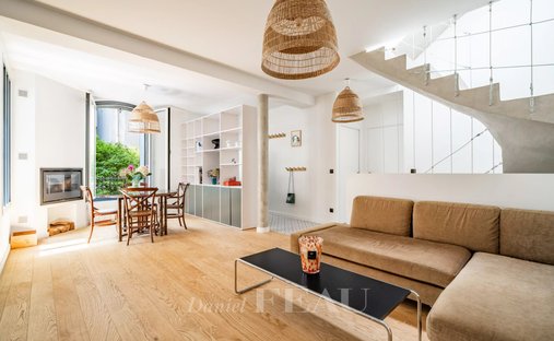 Haus in Prince–Marmottan, Boulogne-Billancourt, Frankreich 1