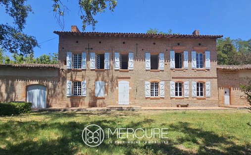 Castle in Aureville, Occitania, France 1