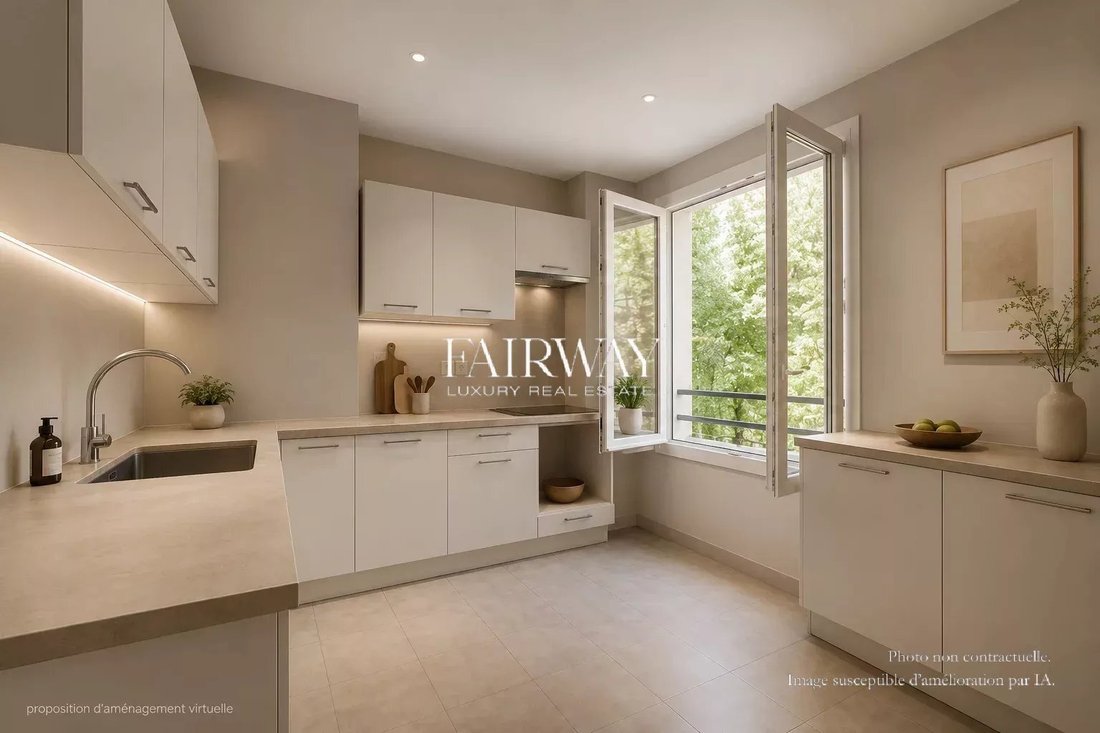 Apartment in Auteuil Nord, Paris 16e Arrondissement, Paris 4 - 18421357