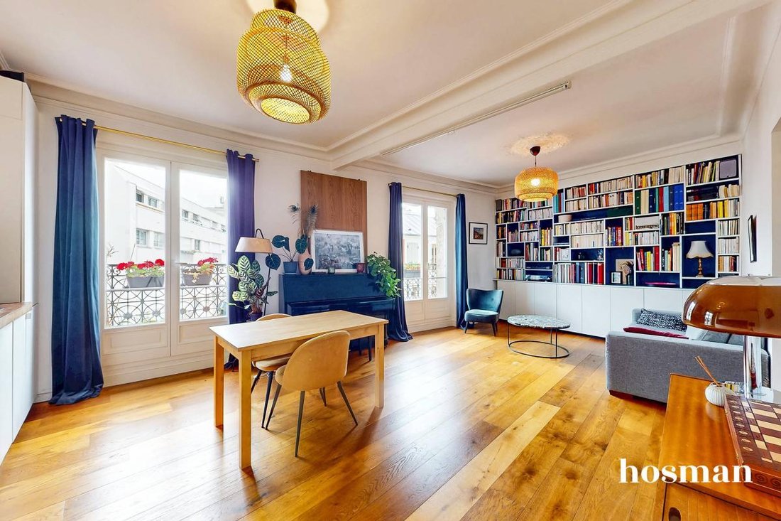 Apartment in Bas Belleville, Paris 19e Arrondissement, Paris 1 - 18437975