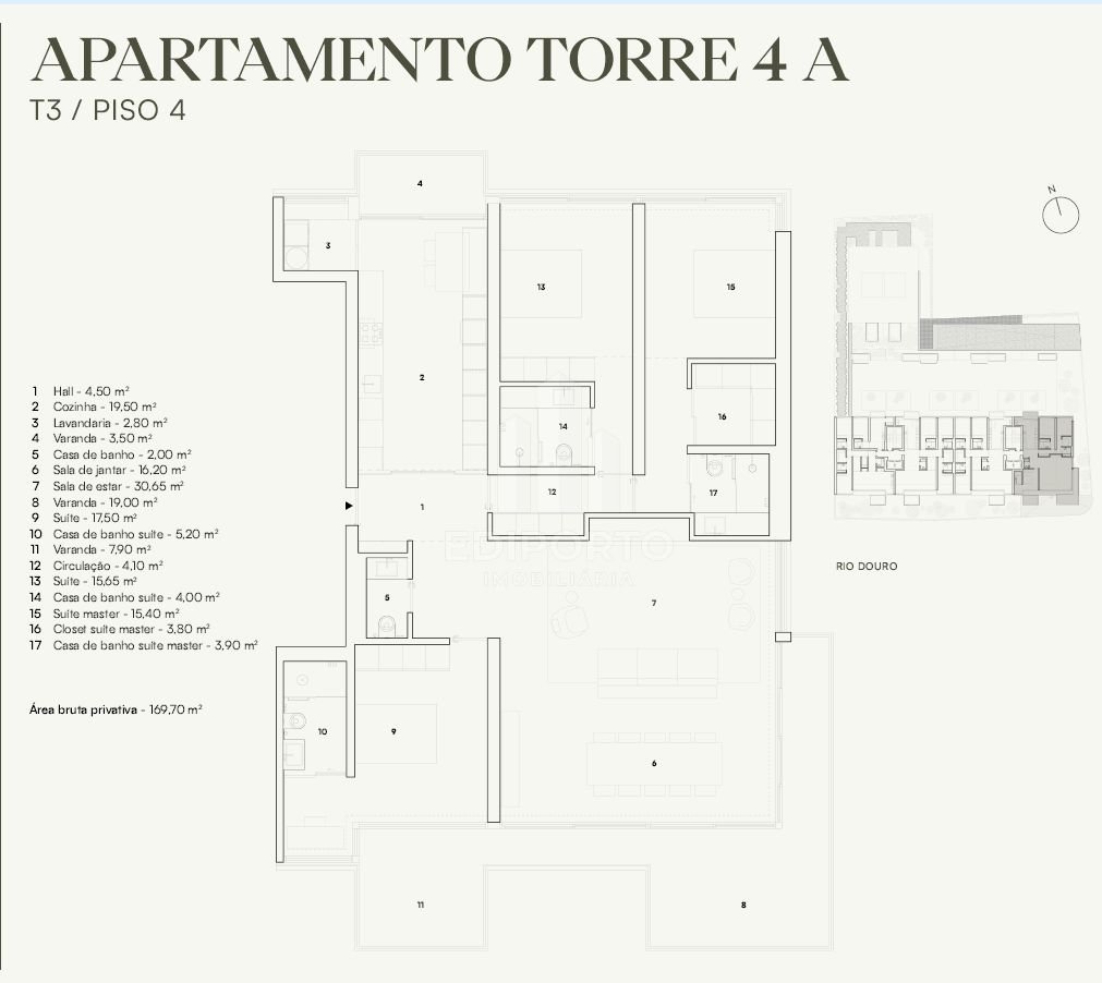Apartment in Lordelo do Ouro e Massarelos, Porto District, Portugal 2 - 18437169