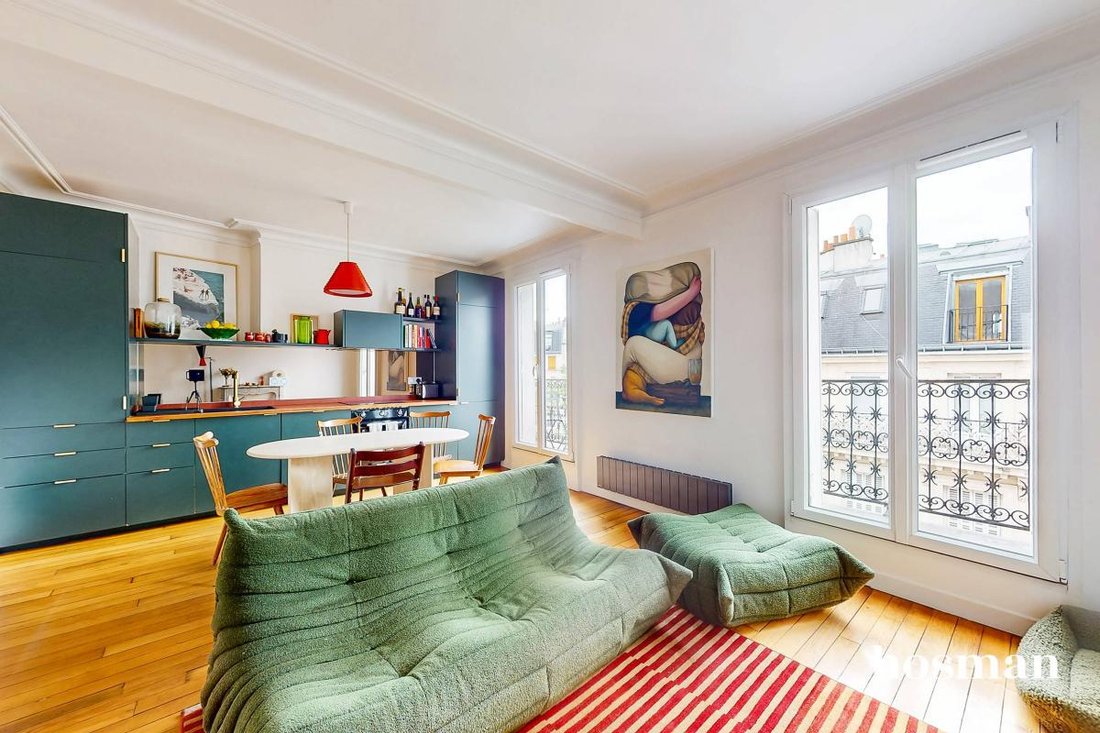 Apartment in Goutte d'Or-Château Rouge, Paris 18e Arrondissement, Paris 1 - 18437978