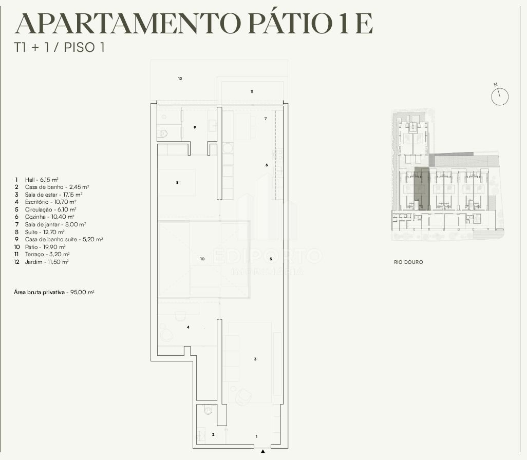 Apartment in Lordelo do Ouro e Massarelos, Porto District, Portugal 2 - 18437205