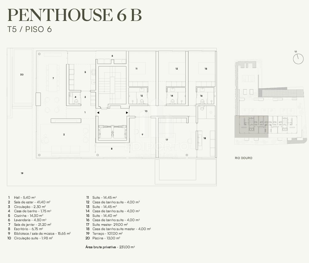 Apartment in Lordelo do Ouro e Massarelos, Porto District, Portugal 2 - 18437770