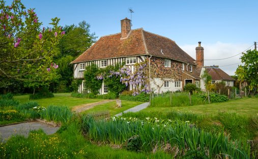 House in Rushmere, Throwley, England 1