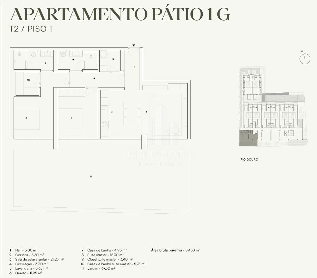 Apartment in Lordelo do Ouro e Massarelos, Porto District, Portugal 2 - 18437662