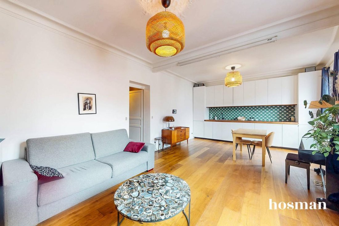 Apartment in Bas Belleville, Paris 19e Arrondissement, Paris 3 - 18437975