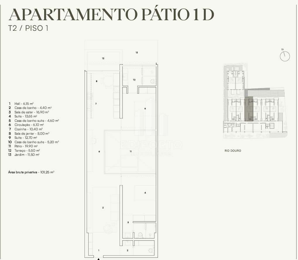 Apartment in Lordelo do Ouro e Massarelos, Porto District, Portugal 2 - 18437788