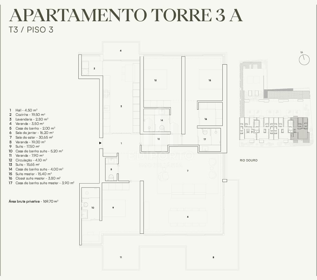 Apartment in Lordelo do Ouro e Massarelos, Porto District, Portugal 2 - 18436659