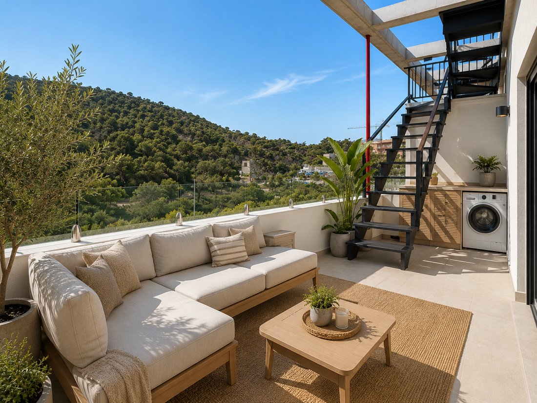 Penthouse in Sant Antoni de Portmany, Balearic Islands, Spain 4 - 18434805