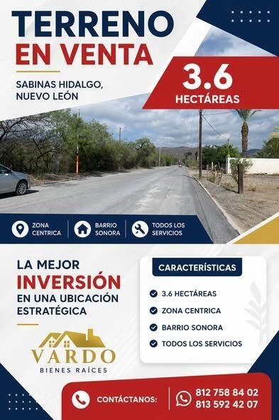 Land in Ciudad Sabinas Hidalgo, Nuevo Leon, Mexico 1 - 18438608