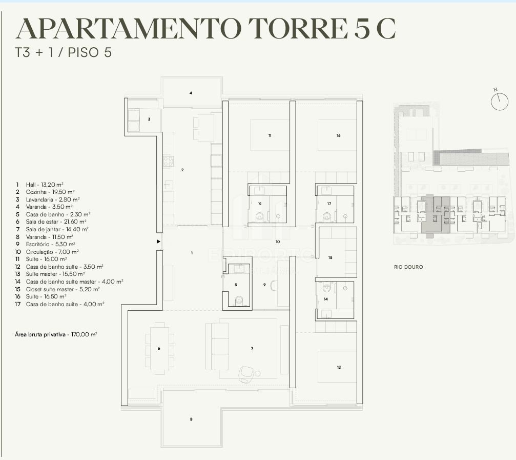 Apartment in Lordelo do Ouro e Massarelos, Porto District, Portugal 2 - 18437018