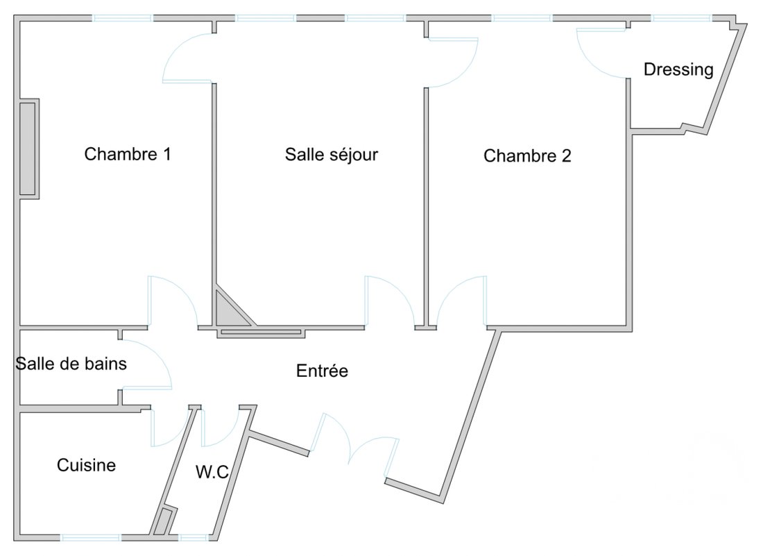 Apartment in Louis Blanc-Aqueduc, Paris 10e Arrondissement, Paris 2 - 18283446