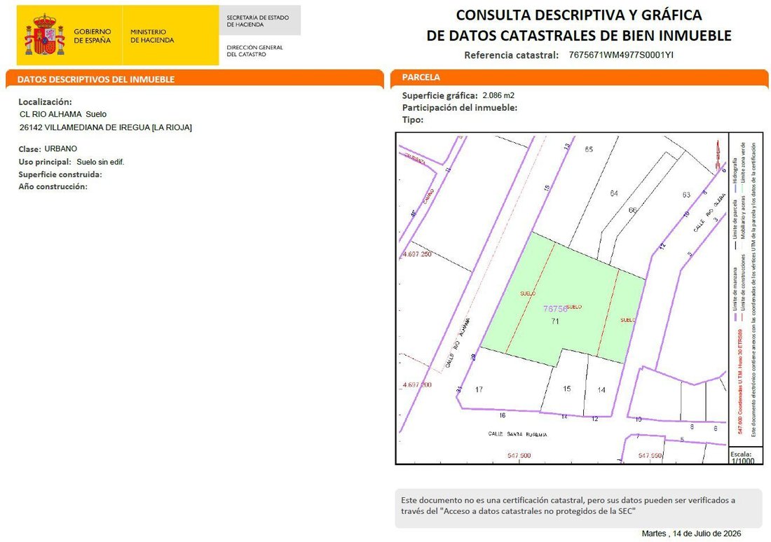 Land in Villamediana de Iregua, La Rioja, Spain 5 - 18444987
