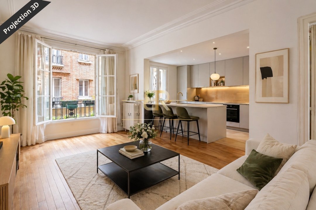 Apartment in Pereire-Malesherbes, Paris 17e Arrondissement, Paris 1 - 18450068