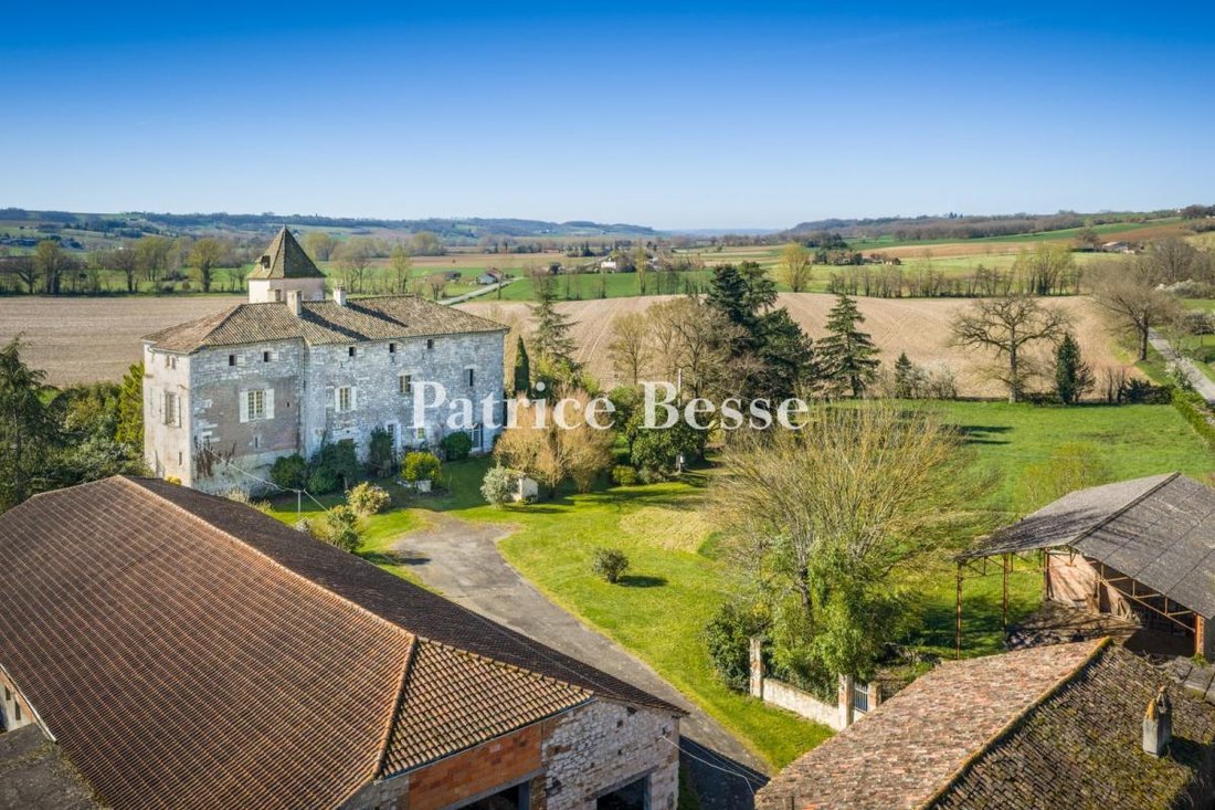 Castle in Valence, Occitania, France 3 - 18449045