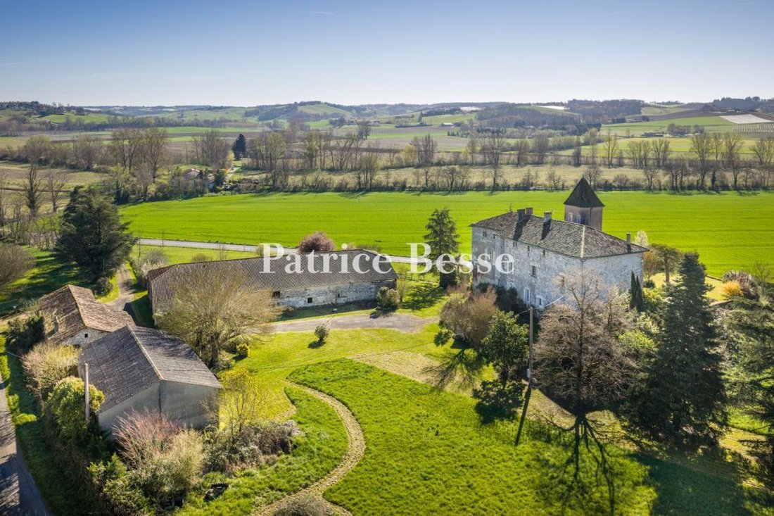 Castle in Valence, Occitania, France 1 - 18449045