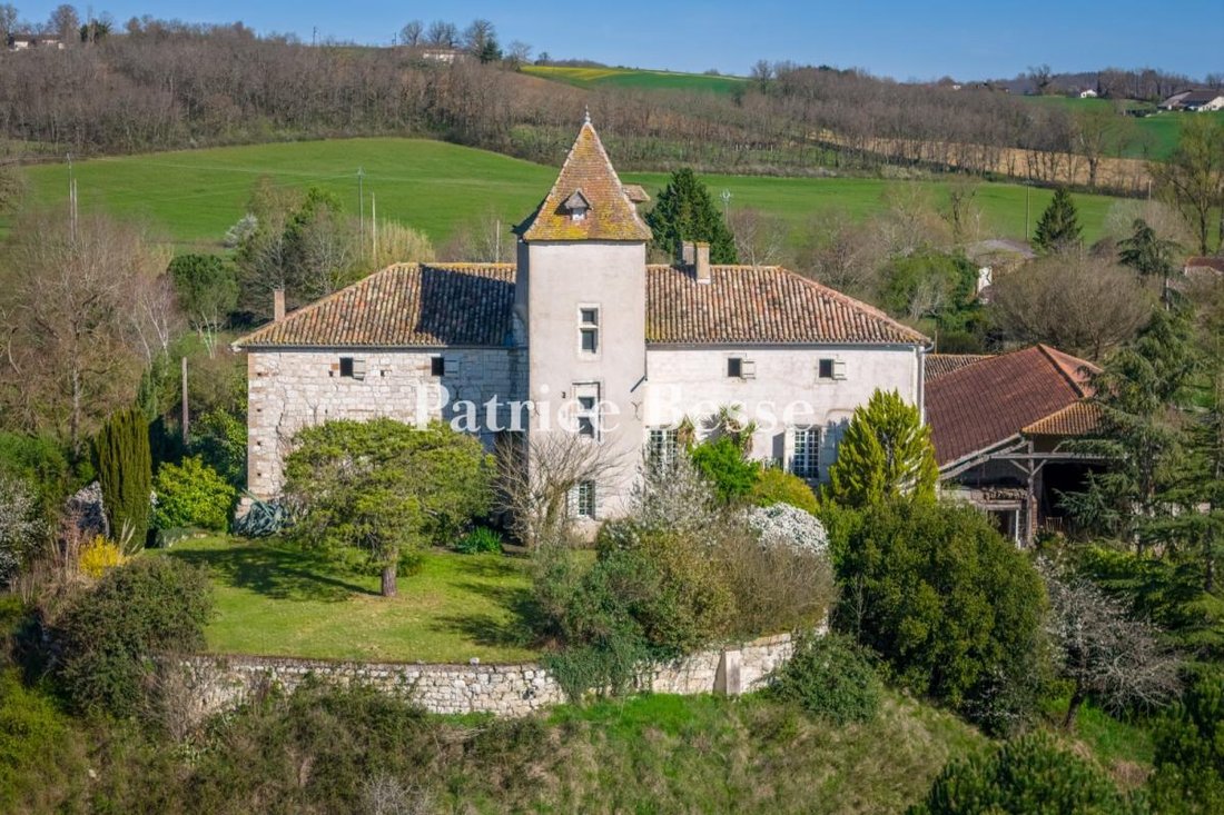 Castle in Valence, Occitania, France 2 - 18449045