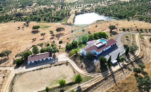 Estate in Garvao e Santa Luzia, Beja District, Portugal 1