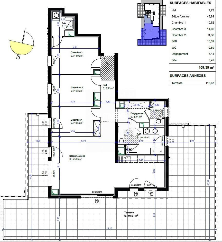 Apartment in Est, Pfastatt, France 1 - 18452518