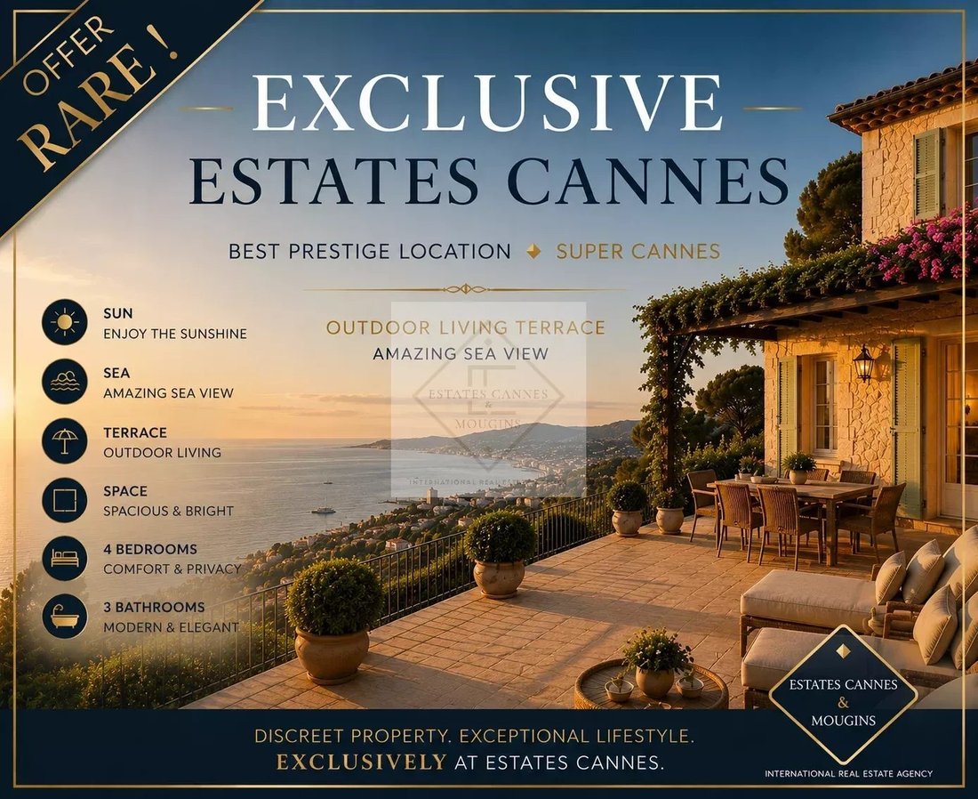 Villa in Cannes, Provence-Alpes-Côte d'Azur, France 1 - 18454246