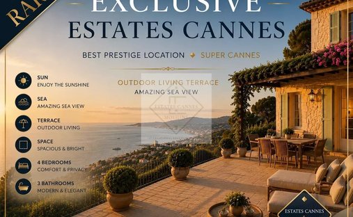 Villa in Cannes, Provence-Alpes-Côte d'Azur, France 1