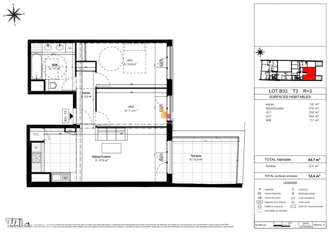 Apartment in Clignancourt-Jules Joffrin, Paris 18e Arrondissement, Paris 1 - 18453566