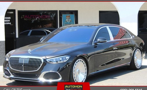 2024 Mercedes-Benz Mercedes-Maybach S-Class S 580 4MATIC Sedan 4D in Fontana, CA, United States 1