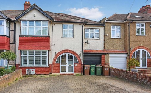 House in Cheam, London Borough of Sutton, England 1