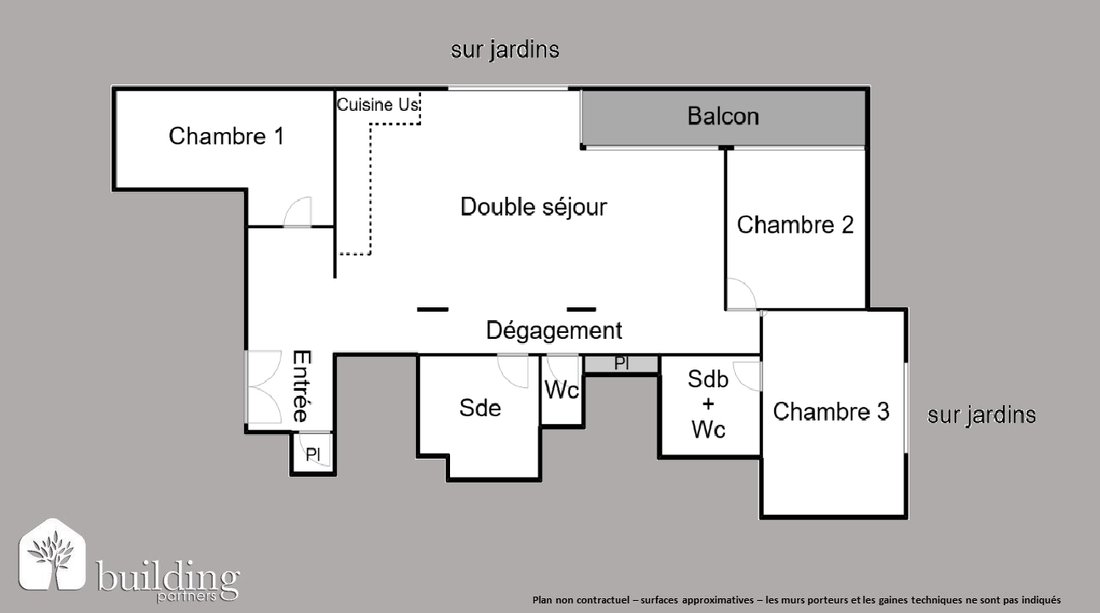 Apartment in La Plaine des Sablons, Neuilly-sur-Seine, France 3 - 18459220
