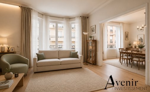 Apartment in Tête d'Or-Foch-Vitton, Lyon 6e Arrondissement, Lyon 1