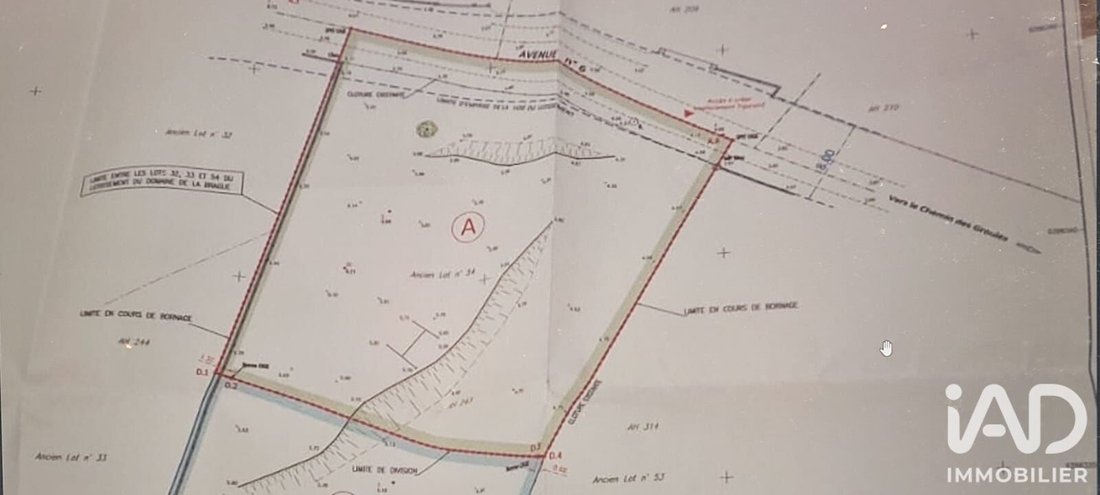Land in Les Groules-Les Breguieres, Antibes, France 4 - 18461871