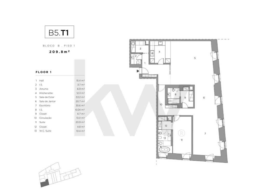 Apartment in Belem, Lisbon, Portugal 3 - 18460198