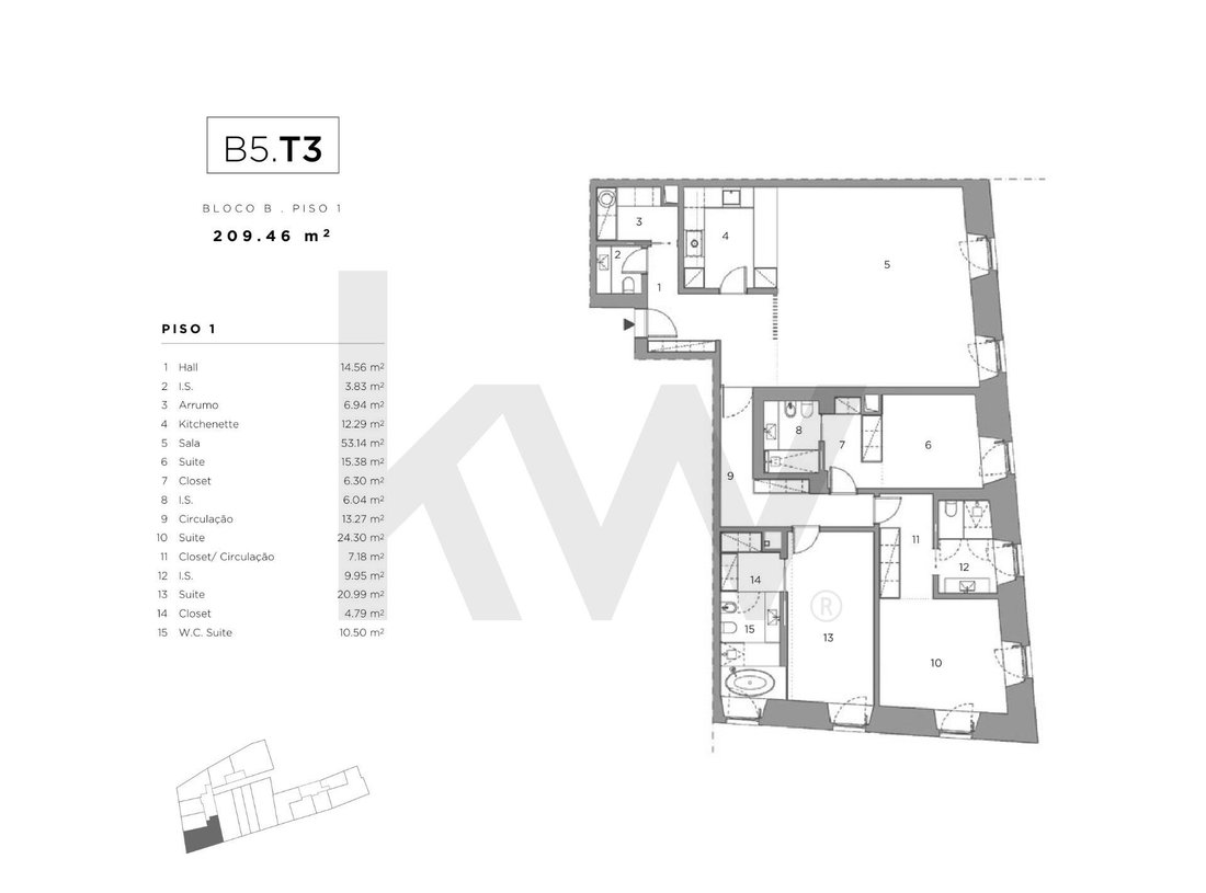 Apartment in Belem, Lisbon, Portugal 4 - 18460198