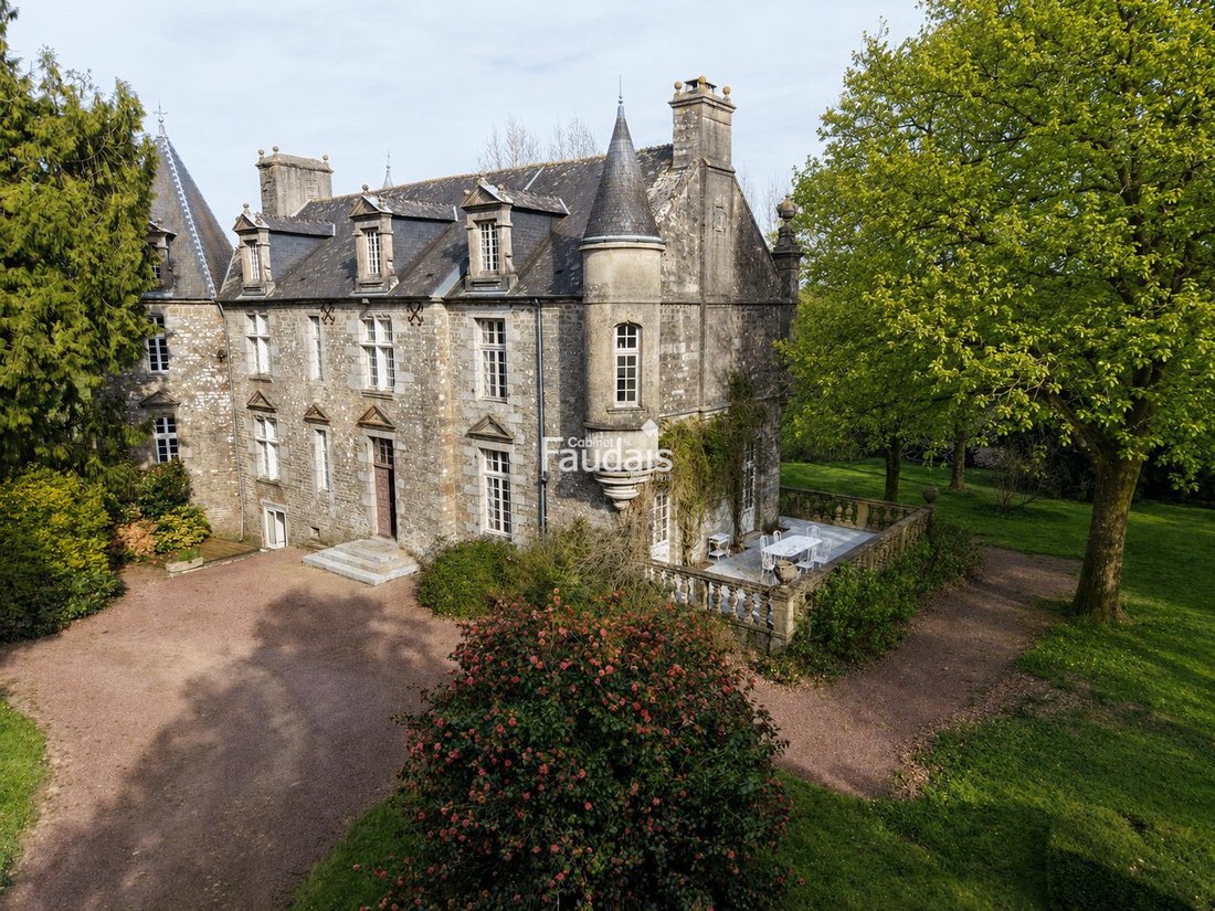 Castle in Saint-Hilaire-du-Harcouet, Normandy, France 1 - 18456891