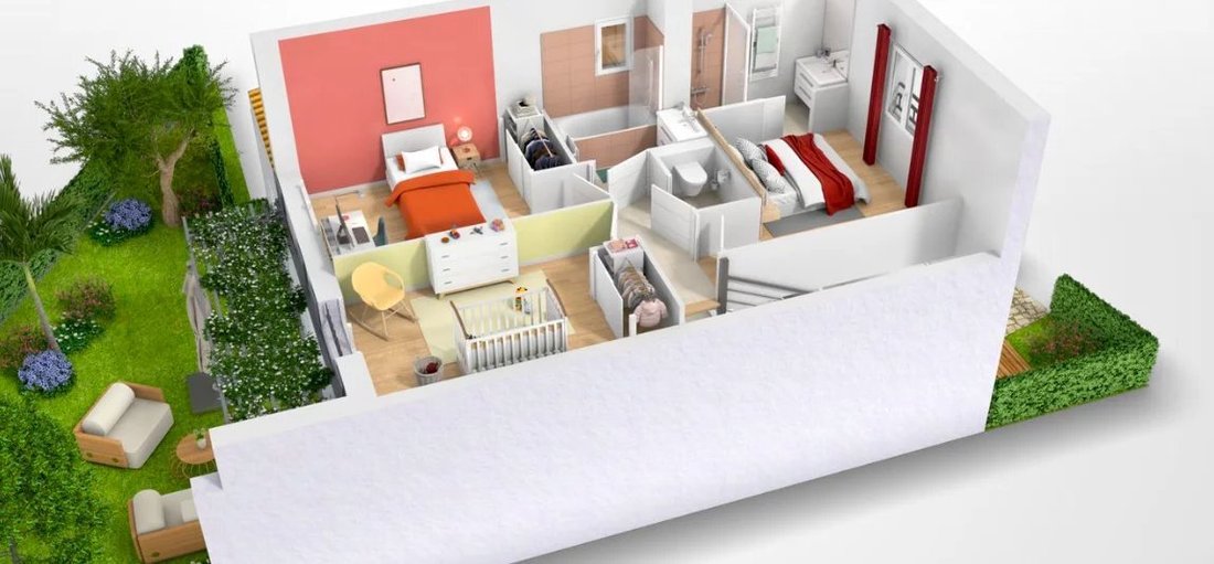 Apartment in Ville-Les Saquedes-Le Bouillonnet, Sainte-Maxime, France 4 - 18457728