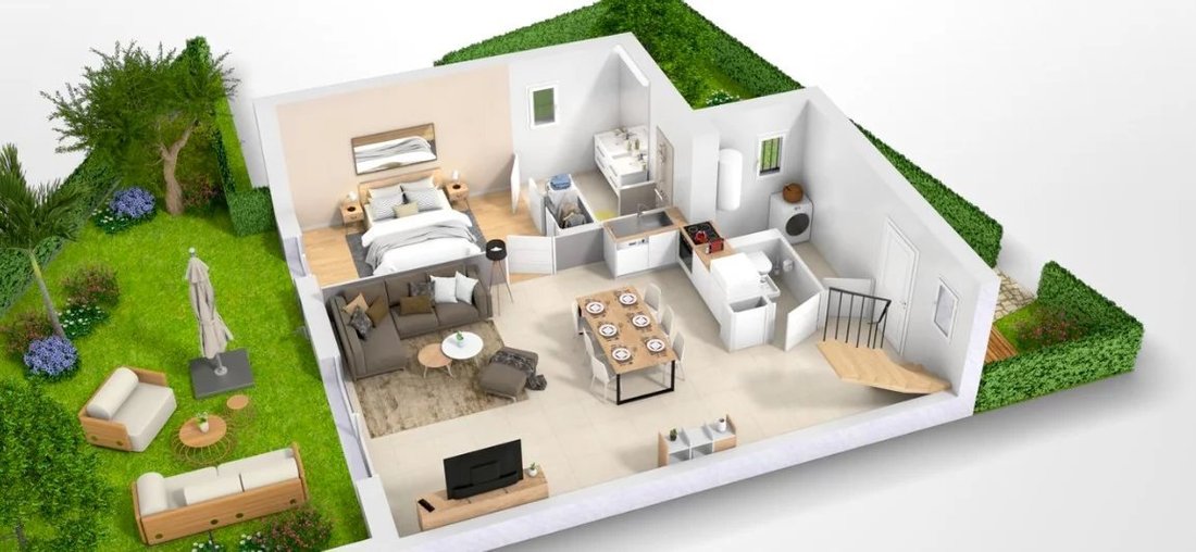 Apartment in Ville-Les Saquedes-Le Bouillonnet, Sainte-Maxime, France 3 - 18457728