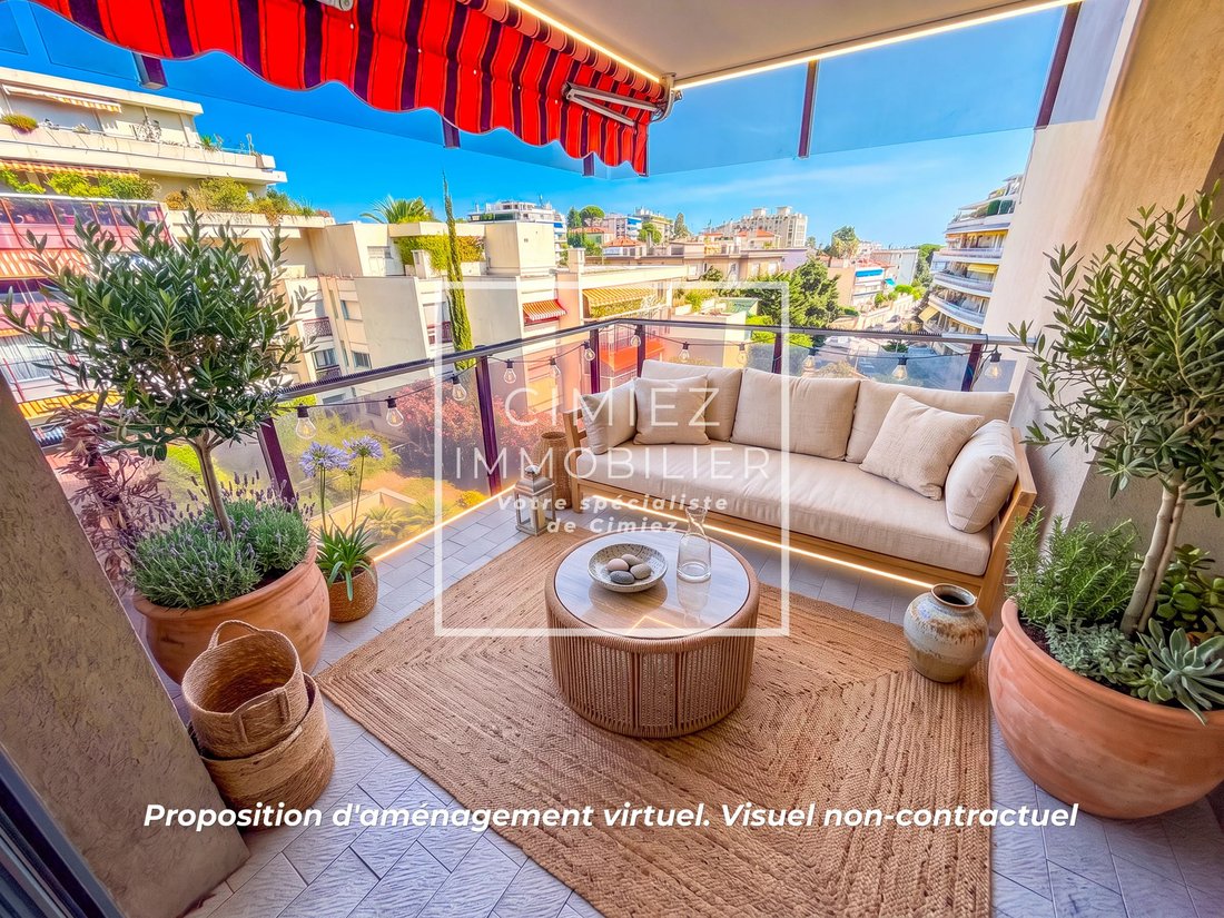 Apartment in Cimiez, Nice, France 1 - 16937994